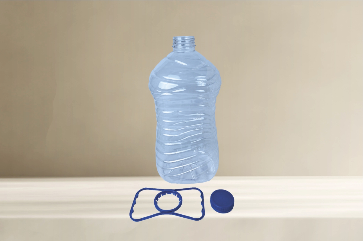 Wave Shape Pet Bottle 5000ml